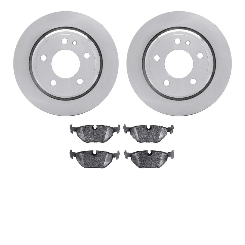 Dynamite Friction 6602-31099 Disc Brake Kit - Rear