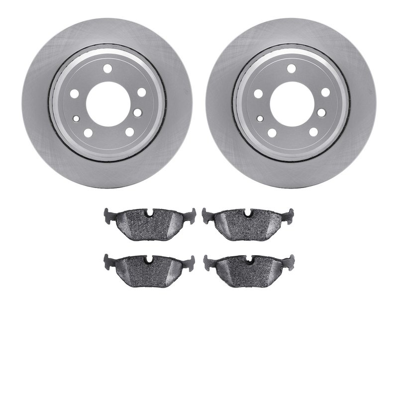 Dynamite Friction 6602-31127 Disc Brake Kit - Rear