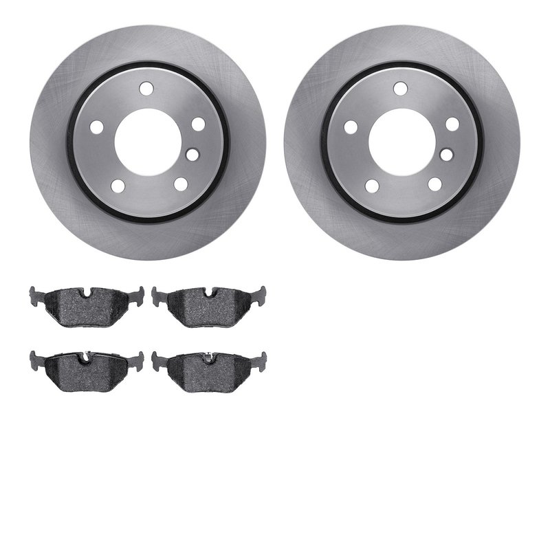 Dynamite Friction 6602-31151 Disc Brake Kit - Rear