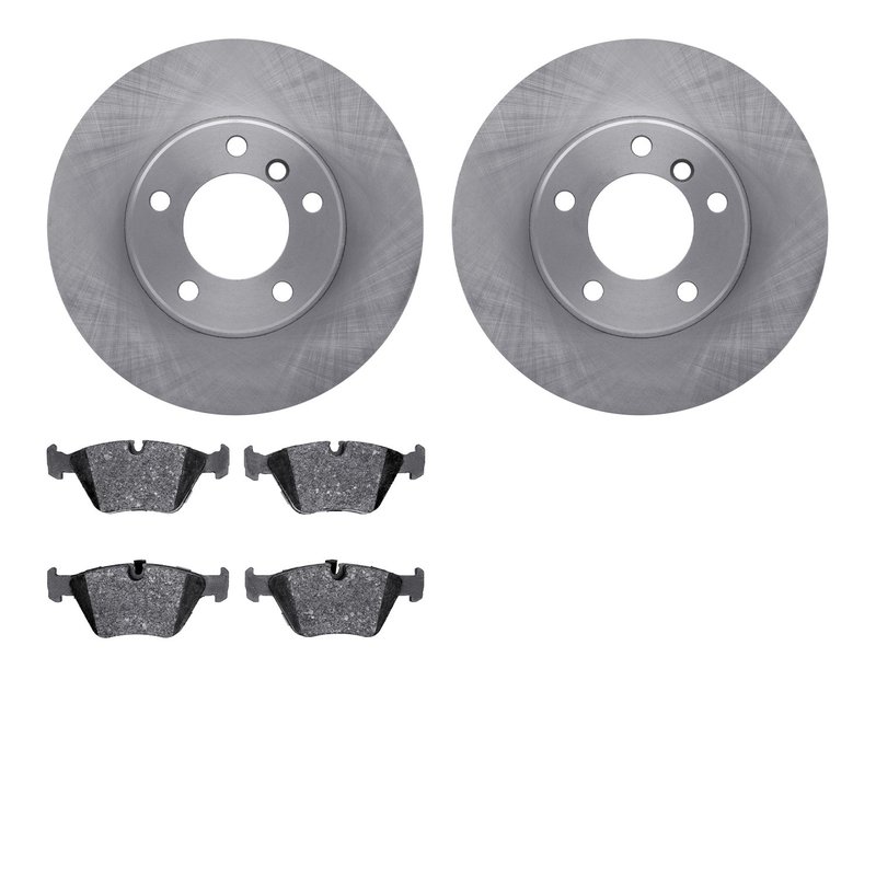 Dynamite Friction 6602-31155 Disc Brake Kit - Front