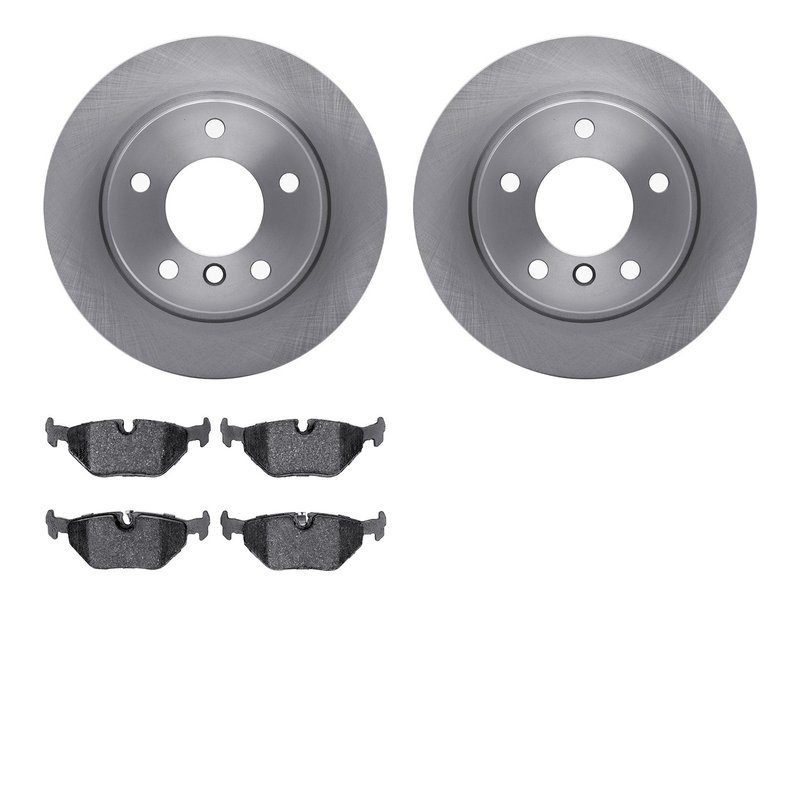 Dynamite Friction 6602-31211 Disc Brake Kit - Rear