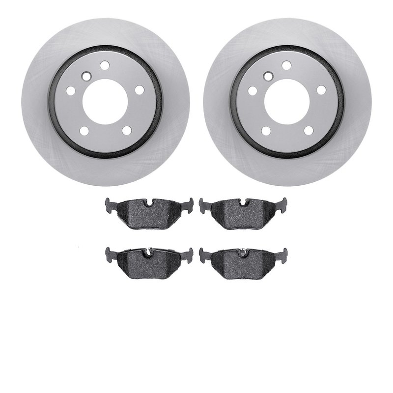 Dynamite Friction 6602-31215 Disc Brake Kit - Rear