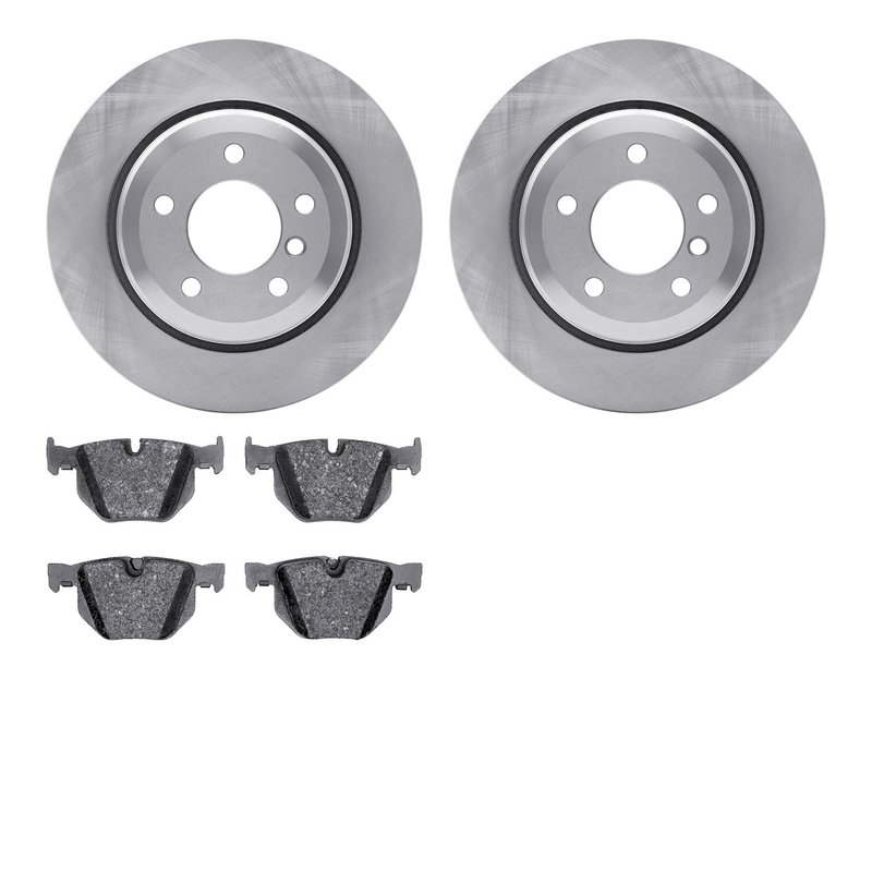 Dynamite Friction 6602-31264 Disc Brake Kit - Rear