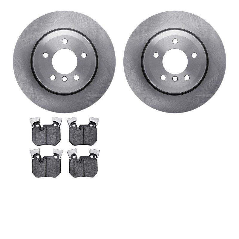 Dynamite Friction 6602-31306 Disc Brake Kit - Rear