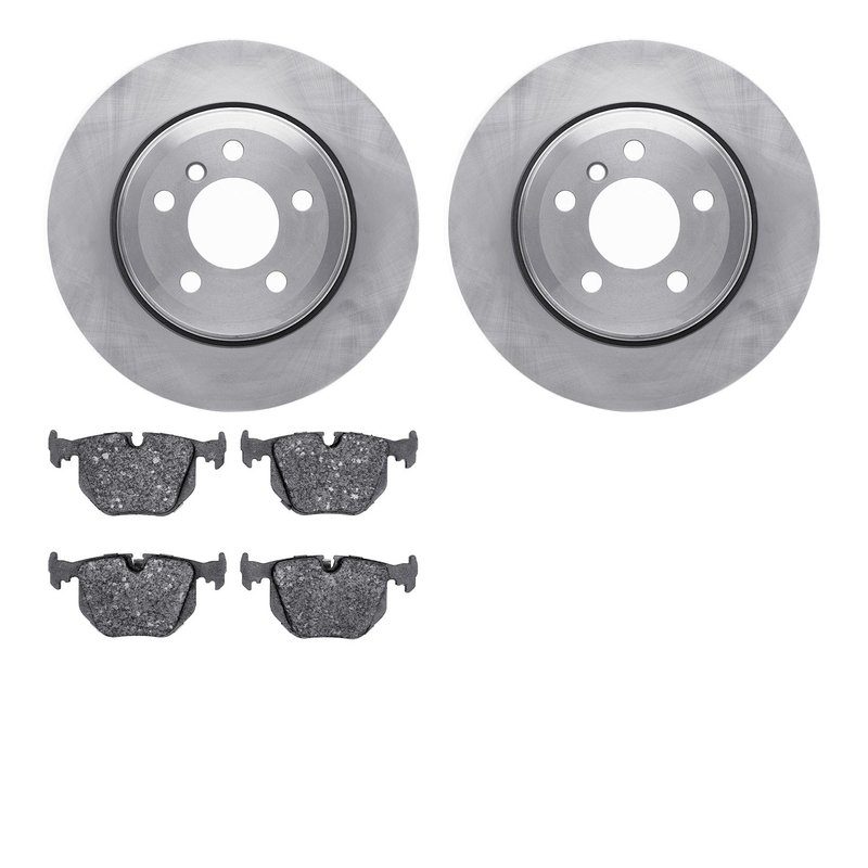 Dynamite Friction 6602-31433 Disc Brake Kit - Rear