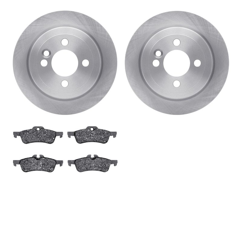 Dynamite Friction 6602-32000 Disc Brake Kit - Rear