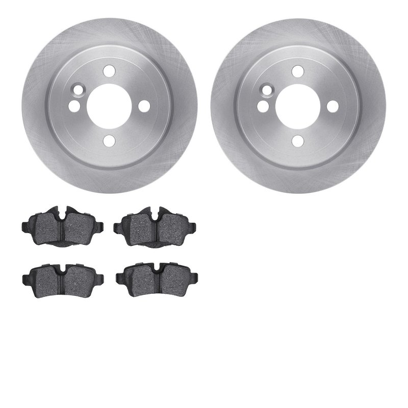 Dynamite Friction 6602-32013 Disc Brake Kit - Rear