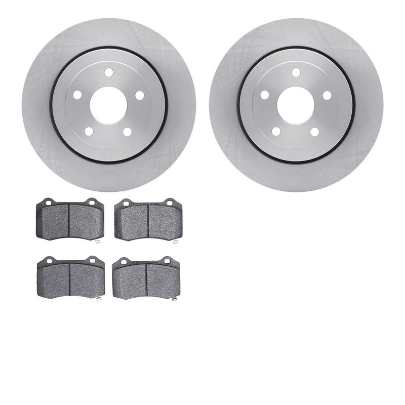 Dynamite Friction 6602-42007 Disc Brake Kit - Rear