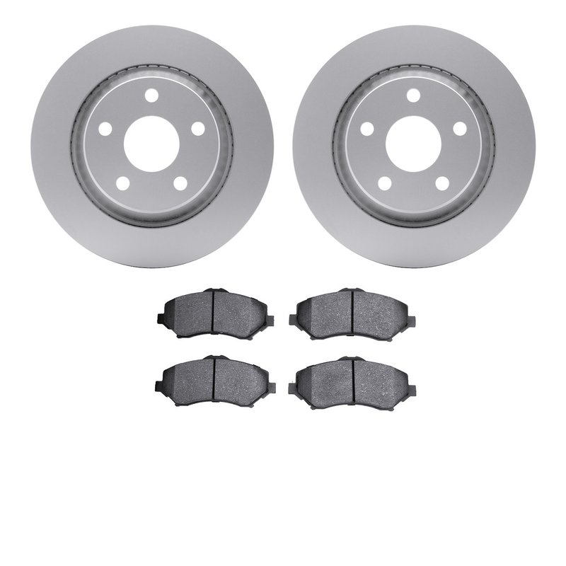 Dynamite Friction 6602-42046 Disc Brake Kit - Front