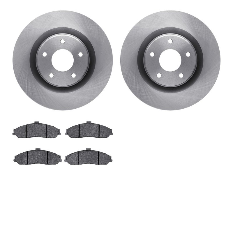 Dynamite Friction 6602-46026 Disc Brake Kit - Front