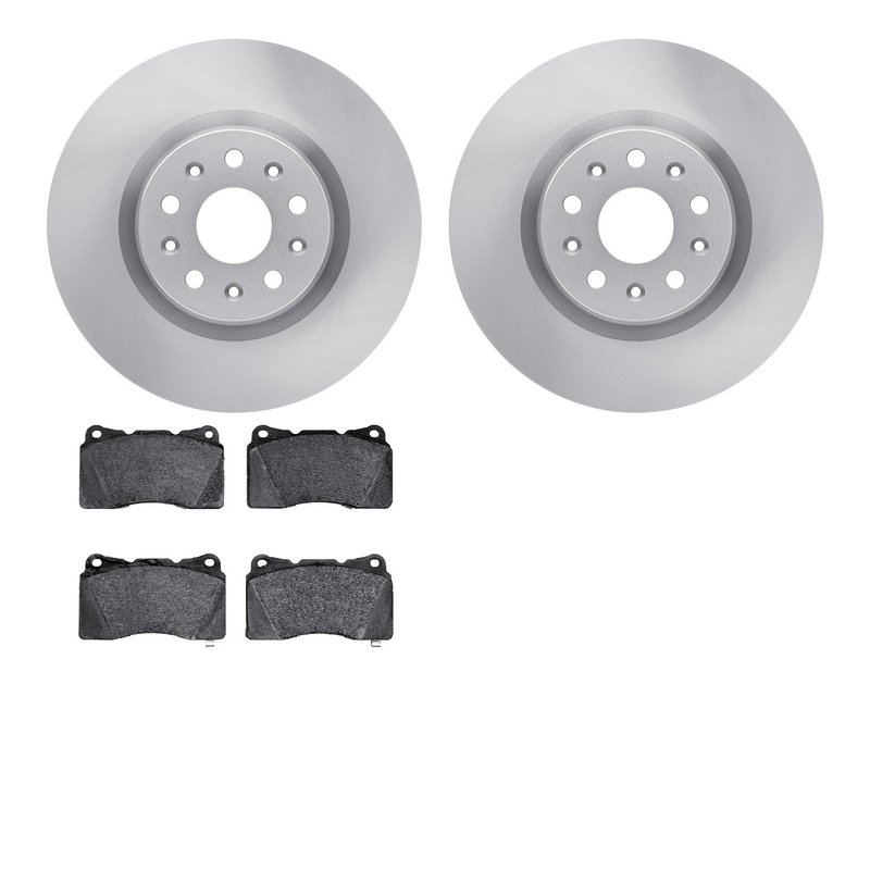 Dynamite Friction 6602-46068 Disc Brake Kit - Front
