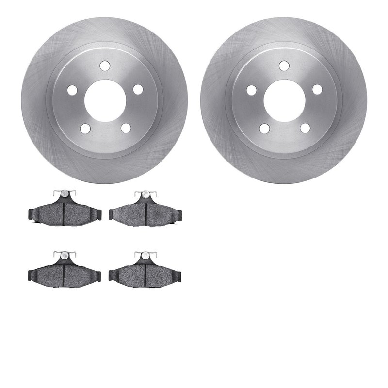 Dynamite Friction 6602-47011 Disc Brake Kit - Rear