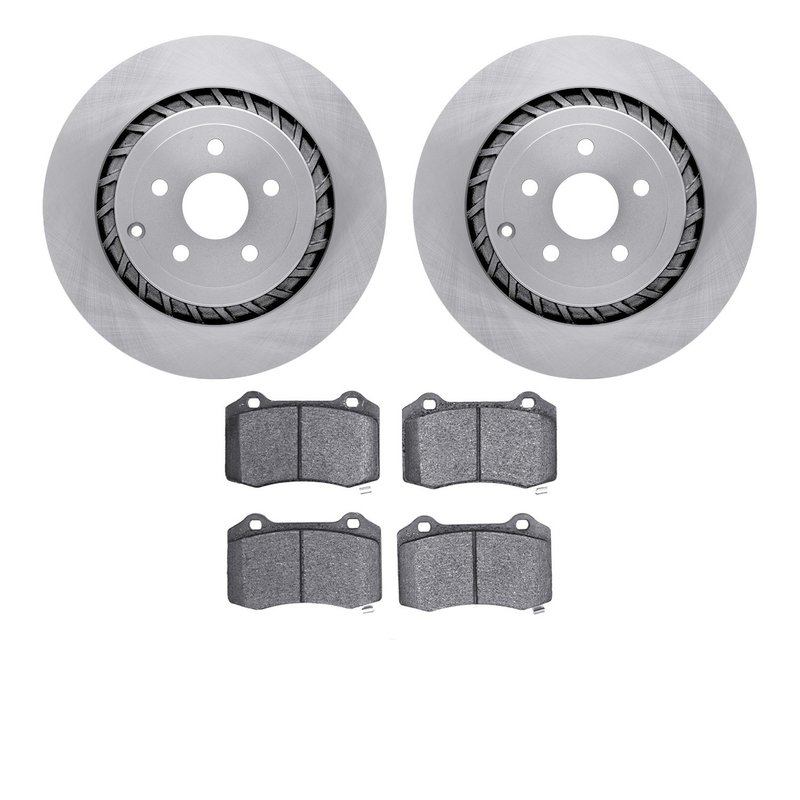 Dynamite Friction 6602-47046 Disc Brake Kit - Rear
