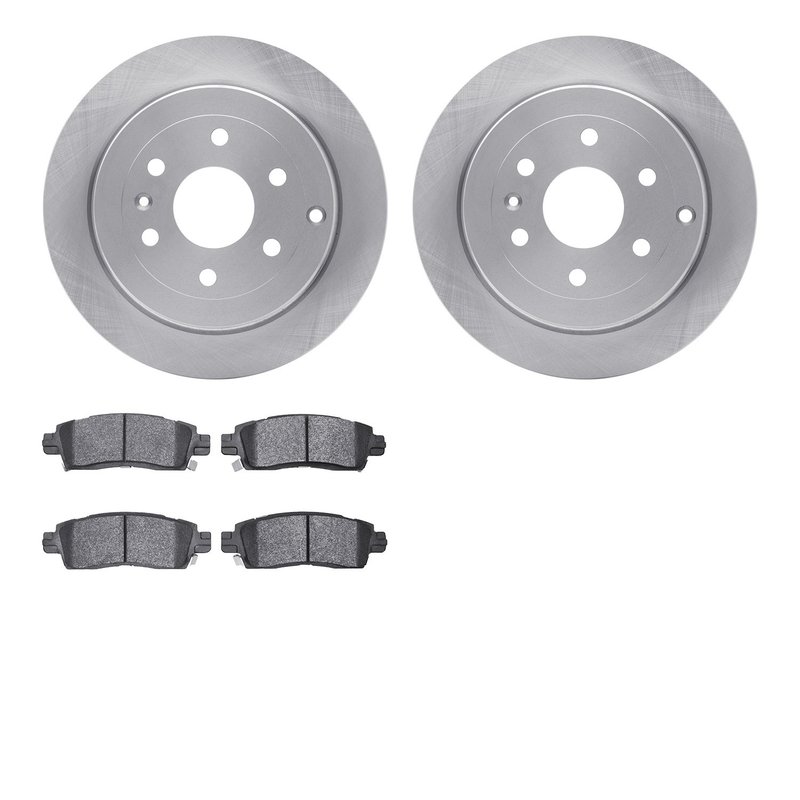 Dynamite Friction 6602-48027 Disc Brake Kit - Rear