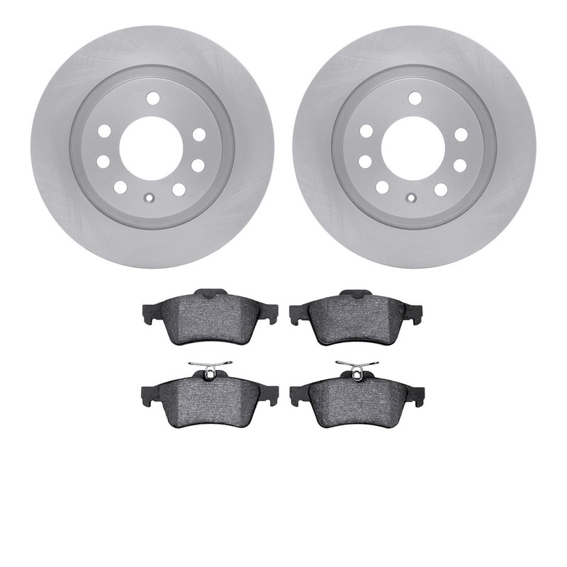 Dynamite Friction 6602-53011 Disc Brake Kit - Rear