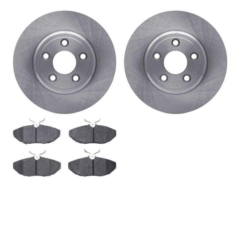 Dynamite Friction 6602-54027 Disc Brake Kit - Rear