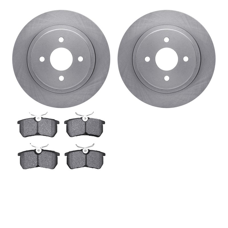 Dynamite Friction 6602-54039 Disc Brake Kit - Rear