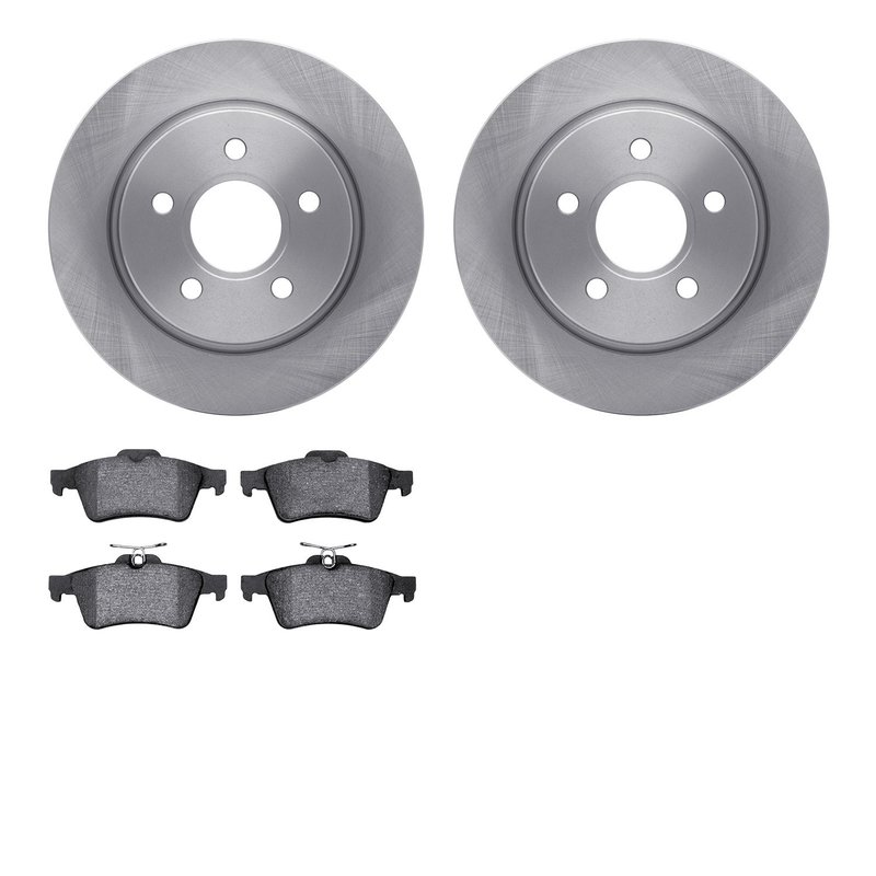 Dynamite Friction 6602-54079 Disc Brake Kit - Rear