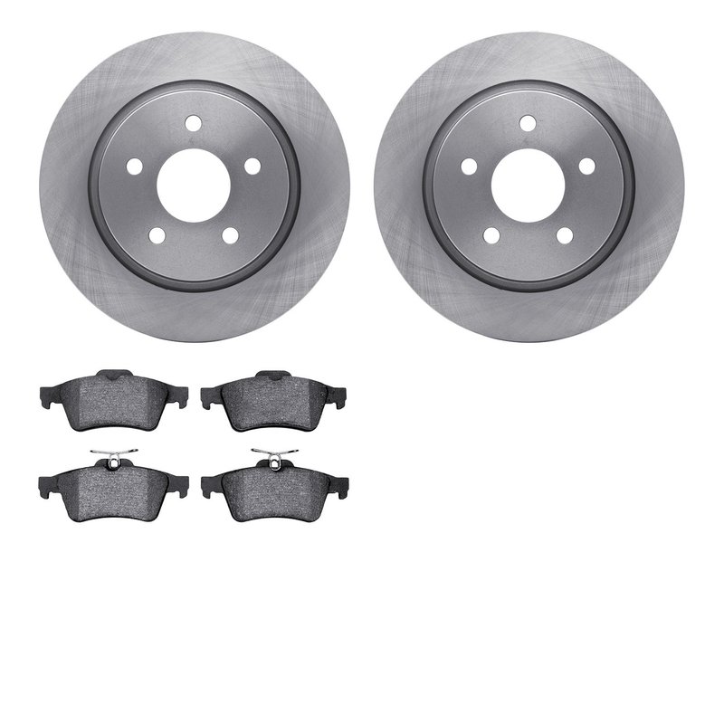Dynamite Friction 6602-54103 Disc Brake Kit - Rear