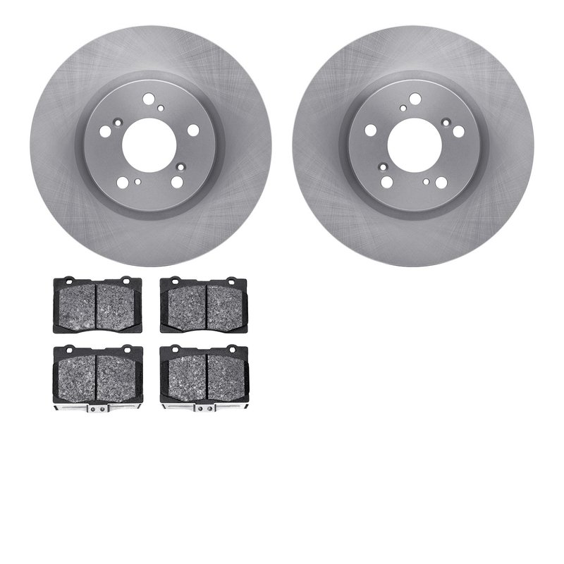 Dynamic Friction 6602-58027 Disc Brake Kit - Front