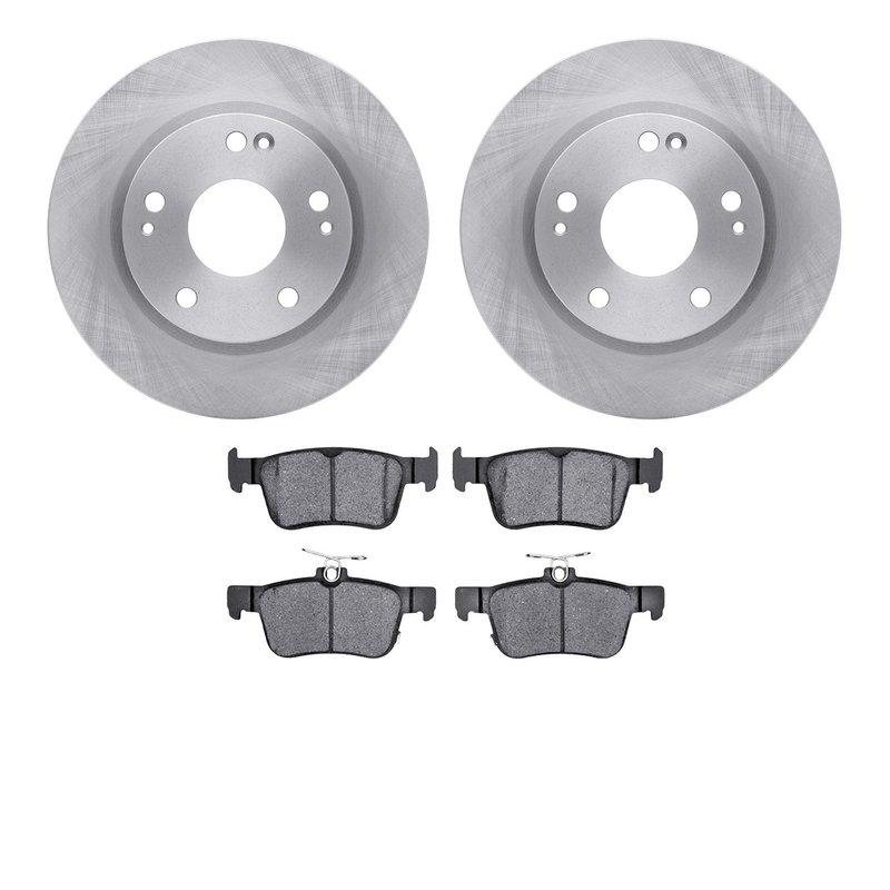 Dynamite Friction 6602-59027 Disc Brake Kit - Rear