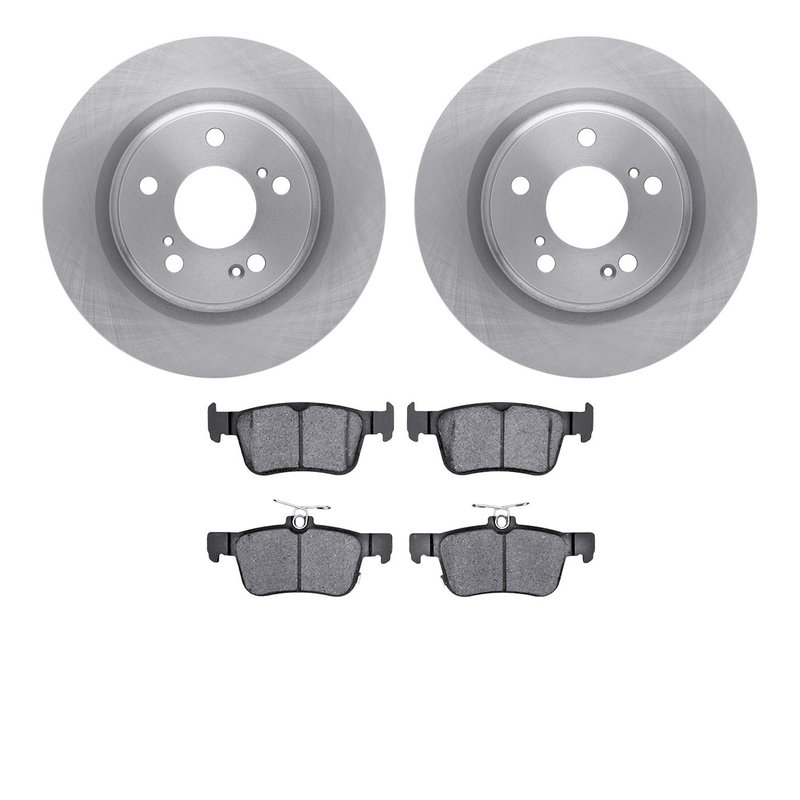 Dynamite Friction 6602-59034 Disc Brake Kit - Rear