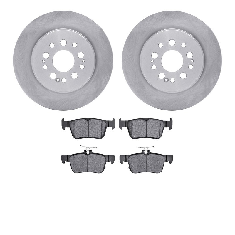 Dynamite Friction 6602-59042 Disc Brake Kit - Rear