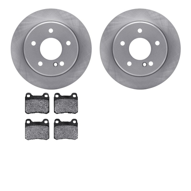 Dynamite Friction 6602-63129 Disc Brake Kit - Rear