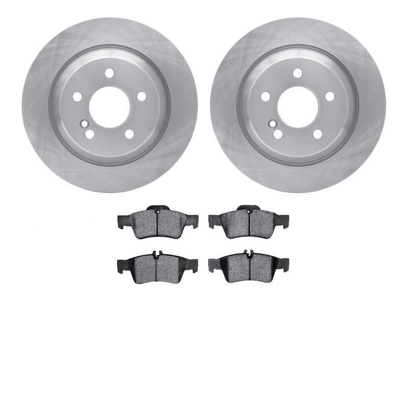 Dynamite Friction 6602-63157 Disc Brake Kit - Rear