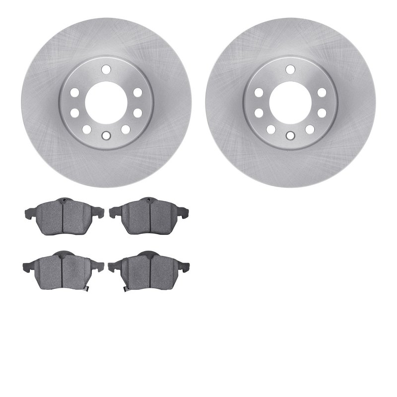 Dynamite Friction 6602-65038 Disc Brake Kit - Front