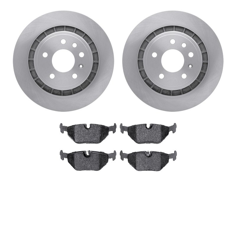 Dynamite Friction 6602-65049 Disc Brake Kit - Rear