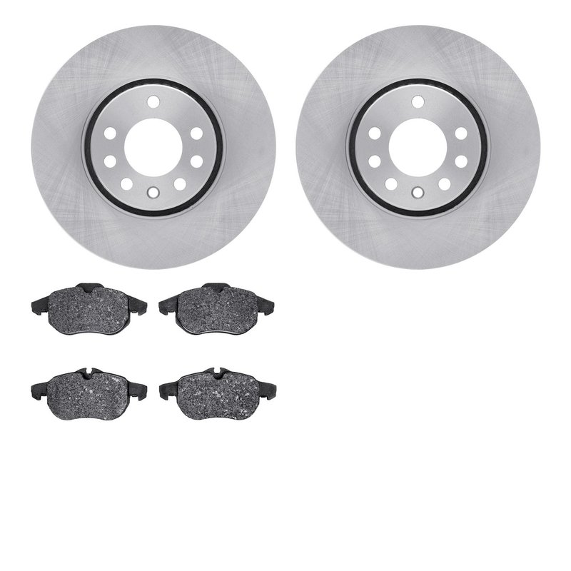 Dynamite Friction 6602-65057 Disc Brake Kit - Front