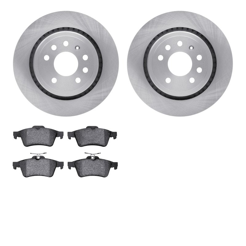 Dynamite Friction 6602-65065 Disc Brake Kit - Rear