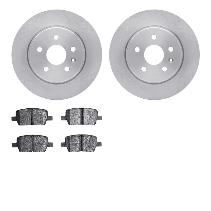 Dynamite Friction 6602-65081 Disc Brake Kit - Rear