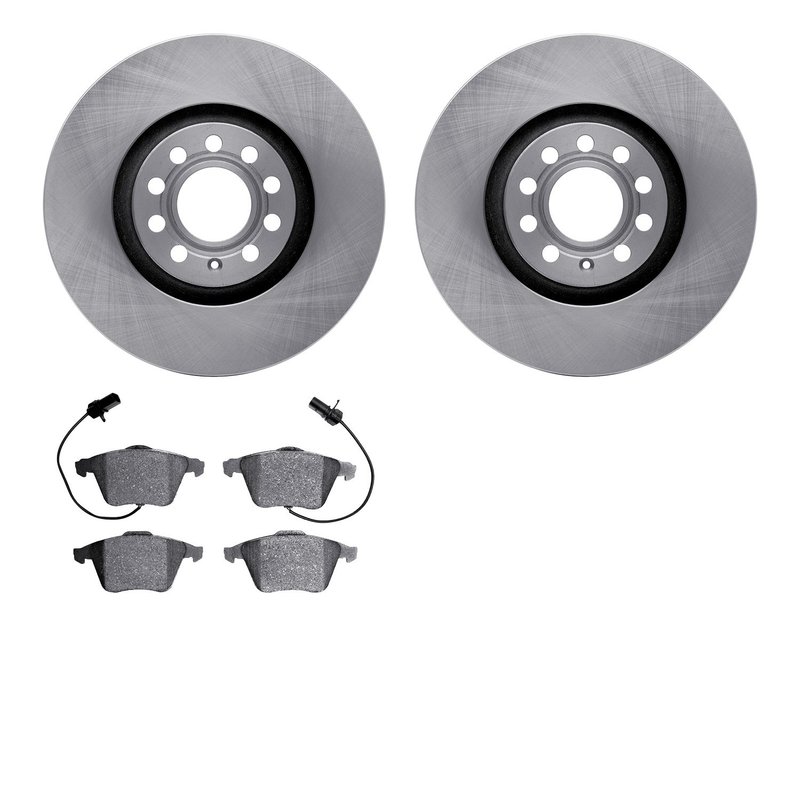 Dynamite Friction 6602-73132 Disc Brake Kit - Front