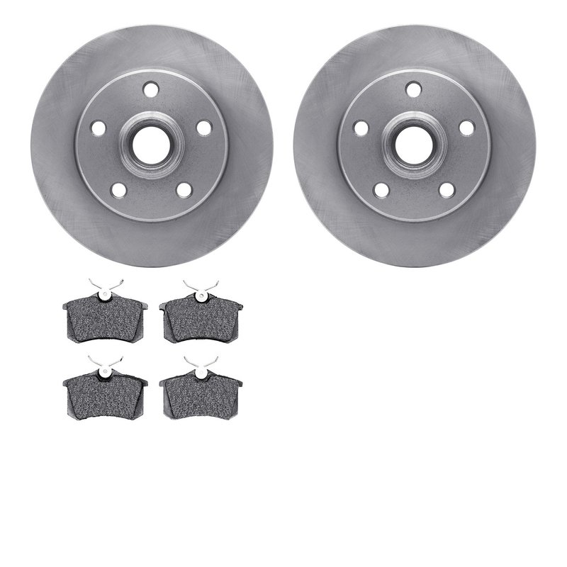 Dynamite Friction 6602-74046 Disc Brake Kit - Rear