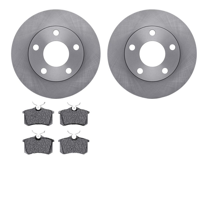 Dynamite Friction 6602-74070 Disc Brake Kit - Rear