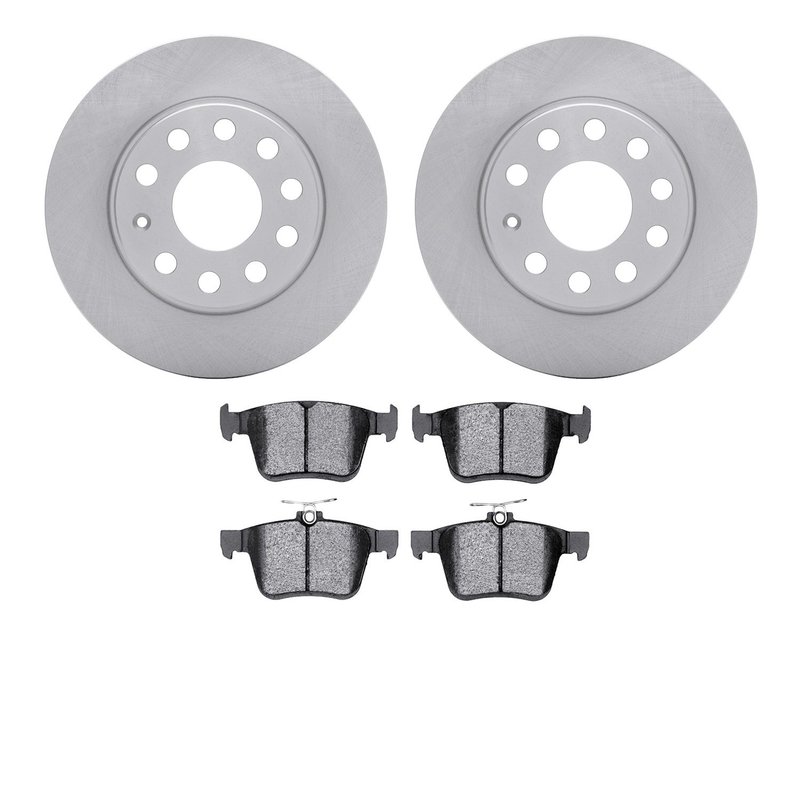 Dynamite Friction 6602-74242 Disc Brake Kit - Rear