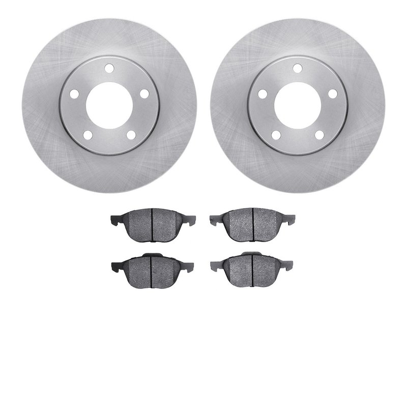 Dynamite Friction 6602-80011 Disc Brake Kit - Front