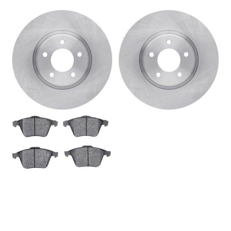 Dynamite Friction 6602-80019 Disc Brake Kit - Front