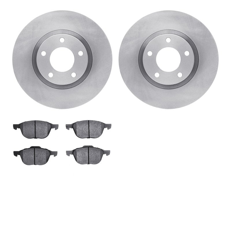 Dynamite Friction 6602-80027 Disc Brake Kit - Front