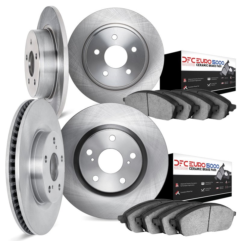 Dynamite Friction 6604-11004 Disc Brake Kit - Front and Rear