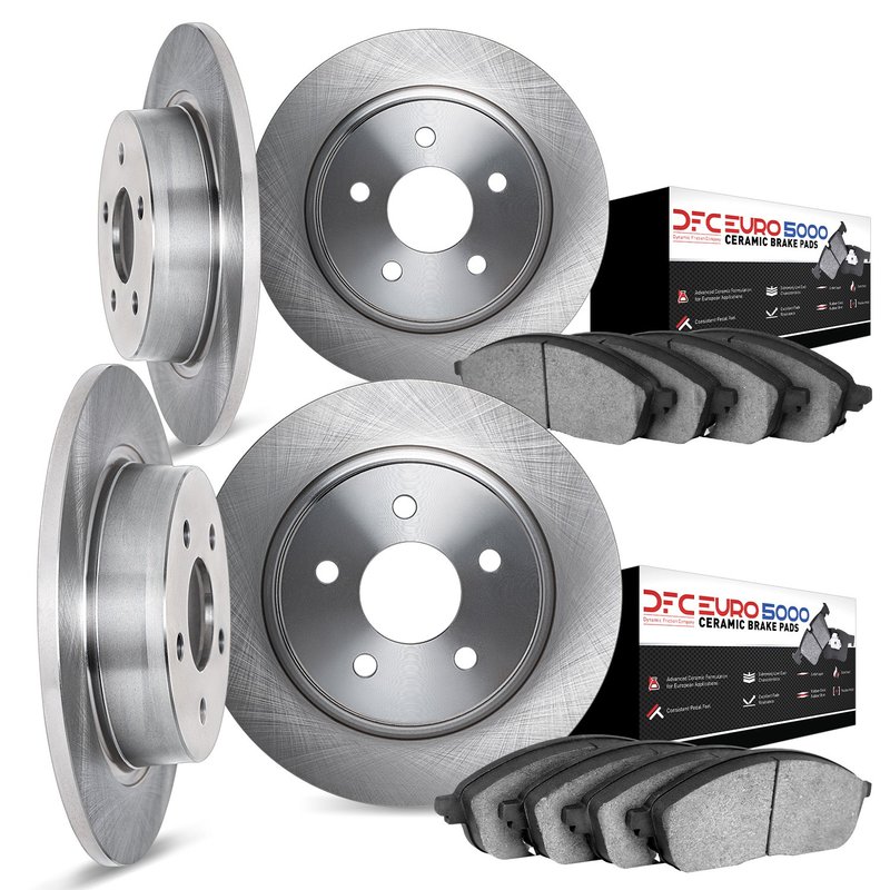 Dynamite Friction 6604-27000 Disc Brake Kit - Front and Rear