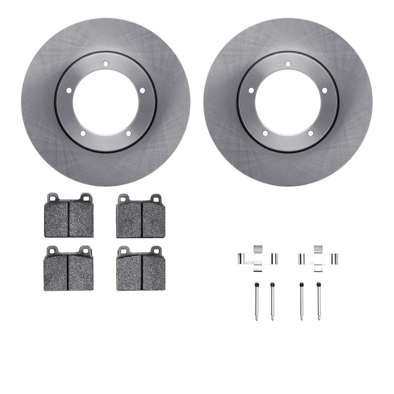 Dynamic Friction 6612-02011 Disc Brake Kit - Front