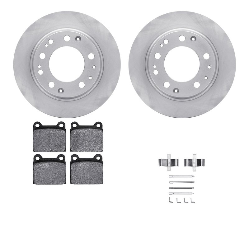 Dynamite Friction 6612-02022 Disc Brake Kit - Rear