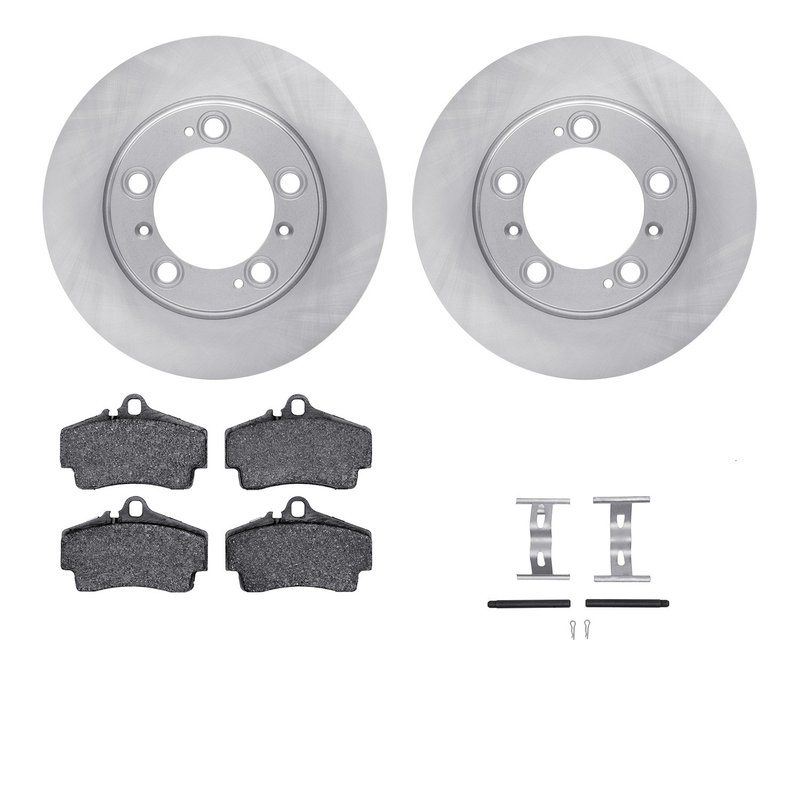 Dynamite Friction 6612-02035 Disc Brake Kit - Rear