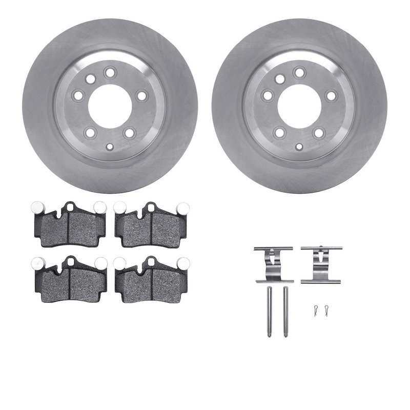 Dynamite Friction 6612-02048 Disc Brake Kit - Rear