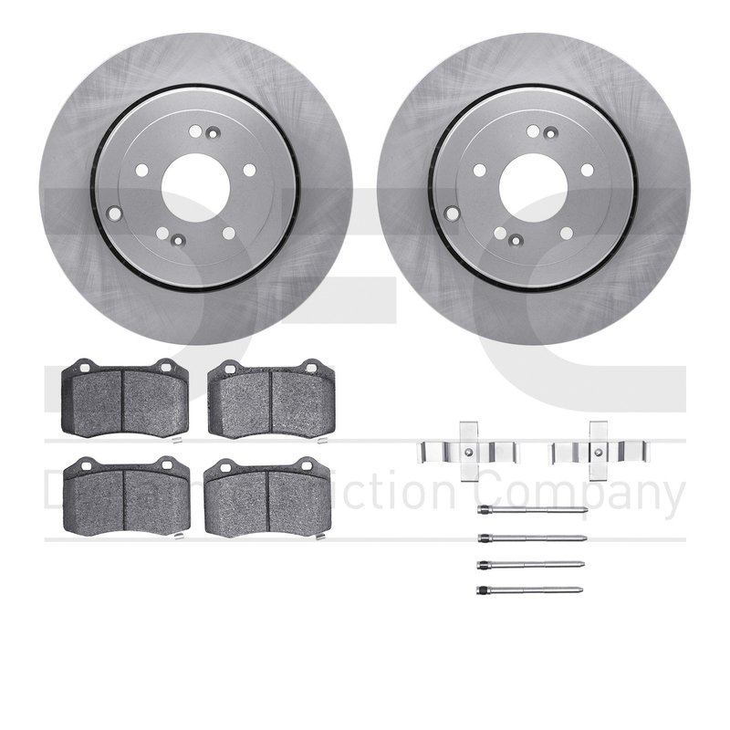 Dynamite Friction 6612-03011 Disc Brake Kit - Rear
