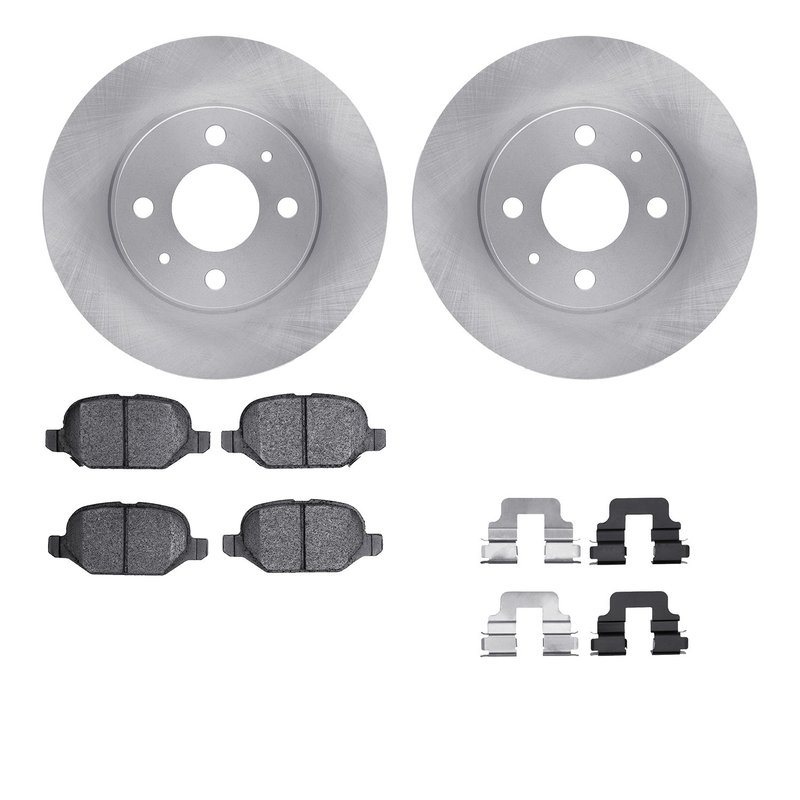 Dynamite Friction 6612-07003 Disc Brake Kit - Rear