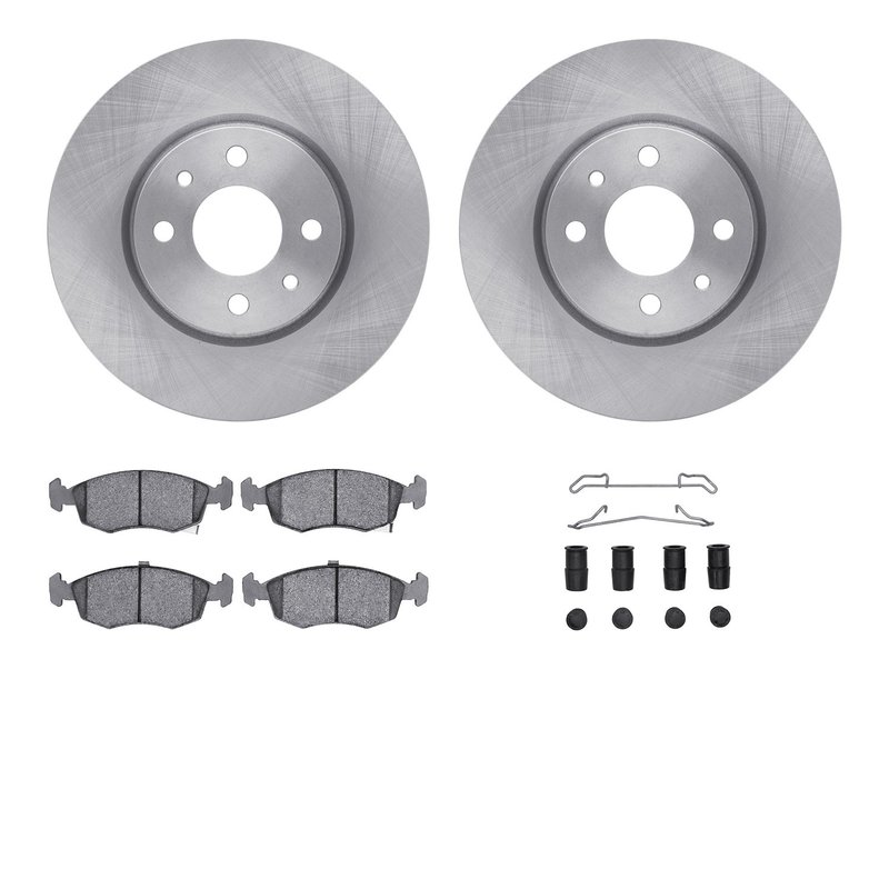 Dynamite Friction 6612-07007 Disc Brake Kit - Front